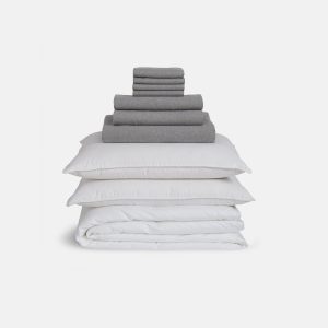 Brooklinen Heathered Cashmere Bedding Move-In Bundle