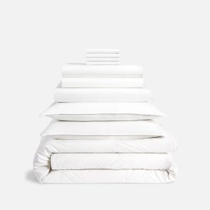 Brooklinen Classic Percale Bedding Move-In Bundle