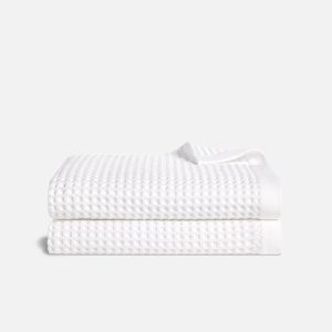 Brooklinen Dreamweave Waffle Bath Sheets Set of 2