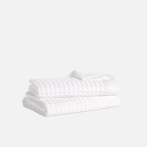 Brooklinen Dreamweave Waffle Hand Towels Set of 2