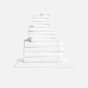 Brooklinen Dreamweave Waffle Towel Move-In Bundle