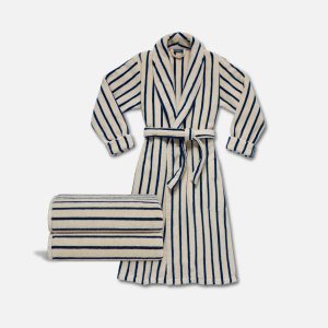 Brooklinen Super-Plush Towel and Robe Bundle