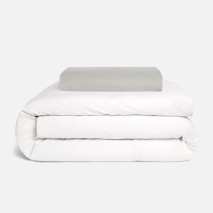 Brooklinen Heathered Cashmere Duvet Bundle