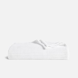 Brooklinen Dreamweave Waffle Throw Blanket