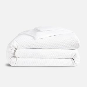 Brooklinen Micro Waffle Duvet Cover