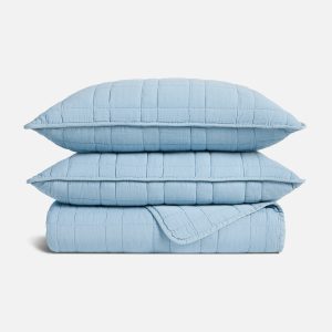 Brooklinen Weekend Wash Quilt Set