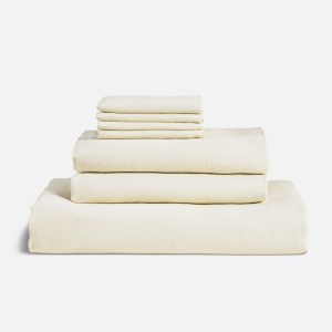 Brooklinen Washed European Linen Hardcore Sheet Bundle