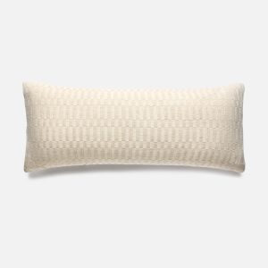 Brooklinen Woven Checkerboard Lumbar Pillow Cover