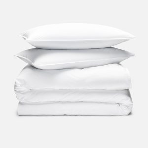 Brooklinen Washed Classic Percale Duvet Set